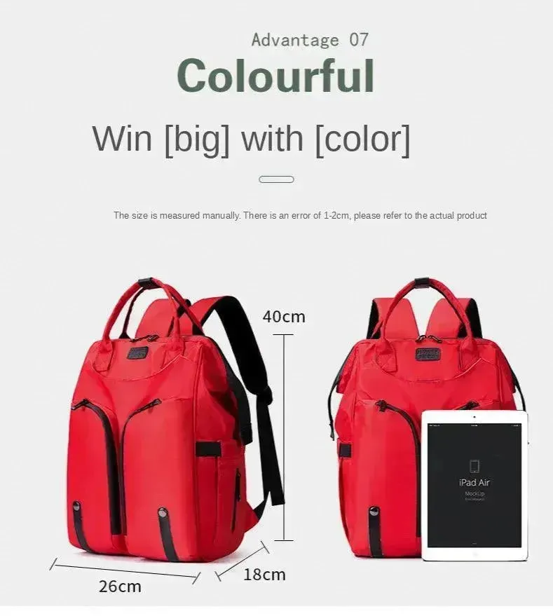 Multi-functional Large Capacity Baby Diaper Bag