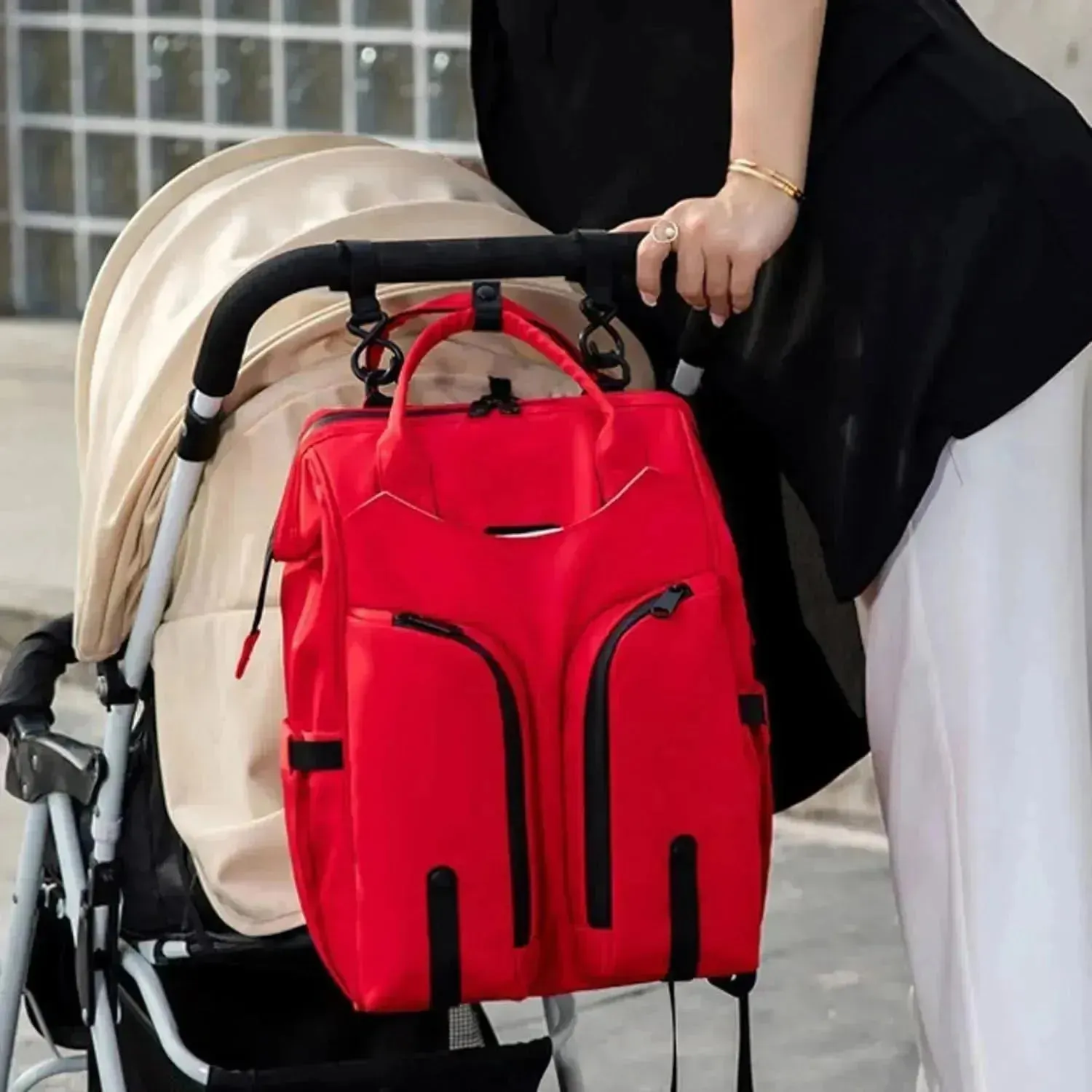 Multi-functional Large Capacity Baby Diaper Bag