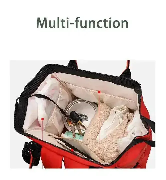 Multi-functional Large Capacity Baby Diaper Bag