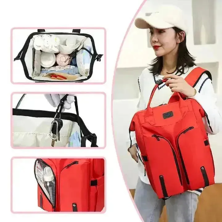 Multi-functional Large Capacity Baby Diaper Bag