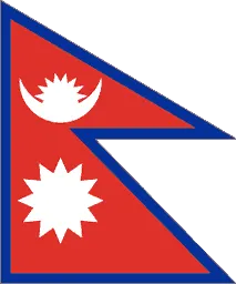 Nepal National Flag Printed