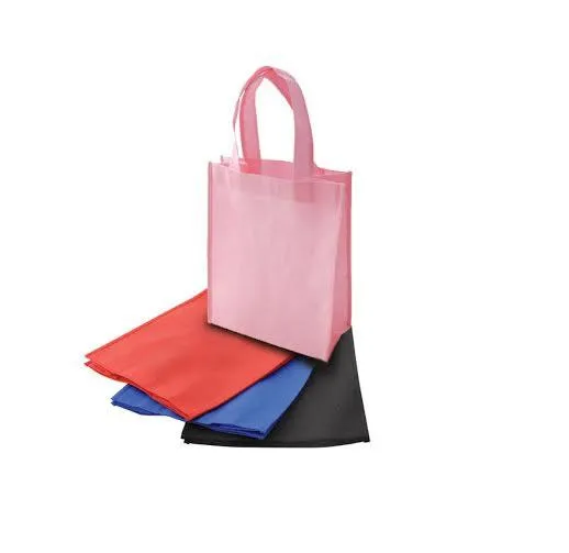 Non Woven 8" Gift Tote Bag / Economy Book Bag - GN18