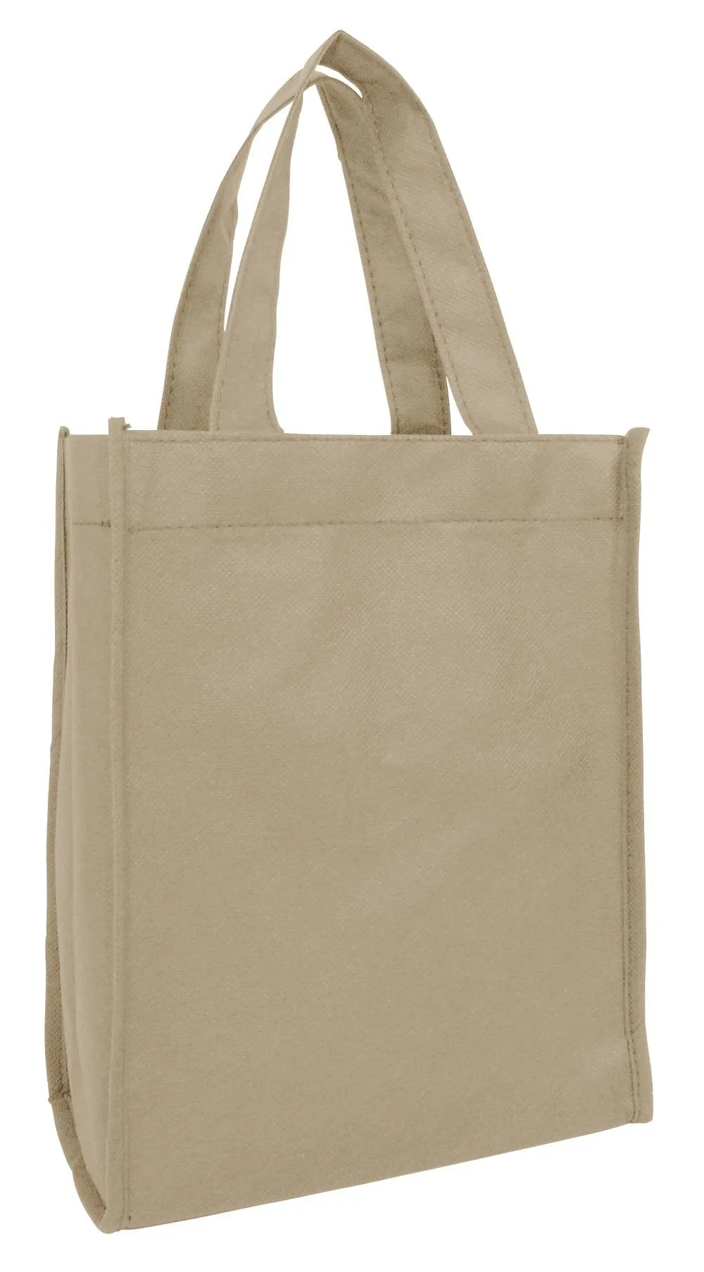 Non Woven 8" Gift Tote Bag / Economy Book Bag - GN18