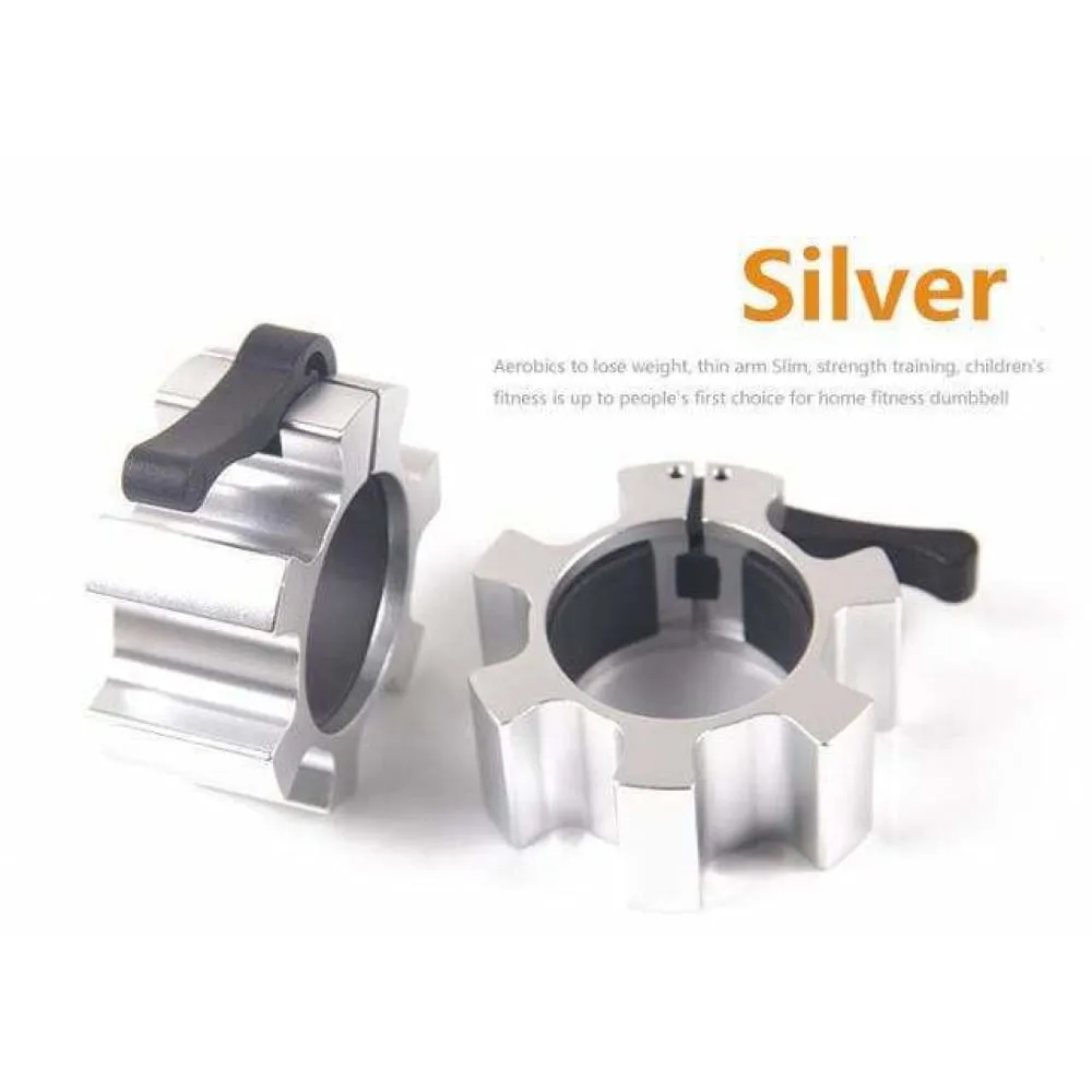 Olympic 2" Aluminum Spinlock Collars Barbell Collars