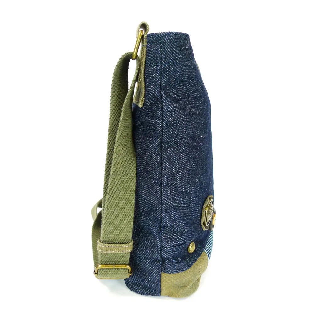 Patch Crossbody - Denim