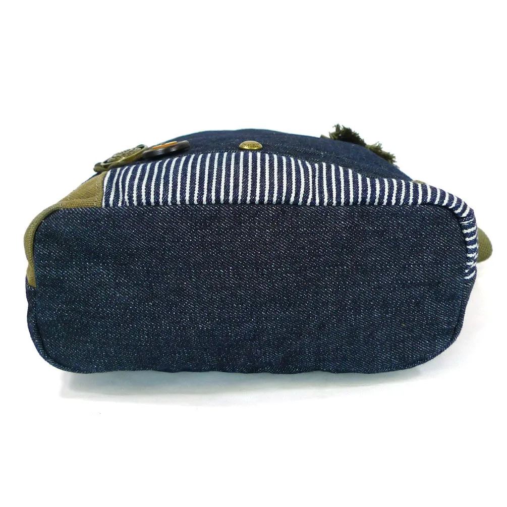 Patch Crossbody - Denim