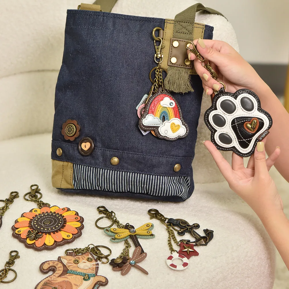 Patch Crossbody - Denim
