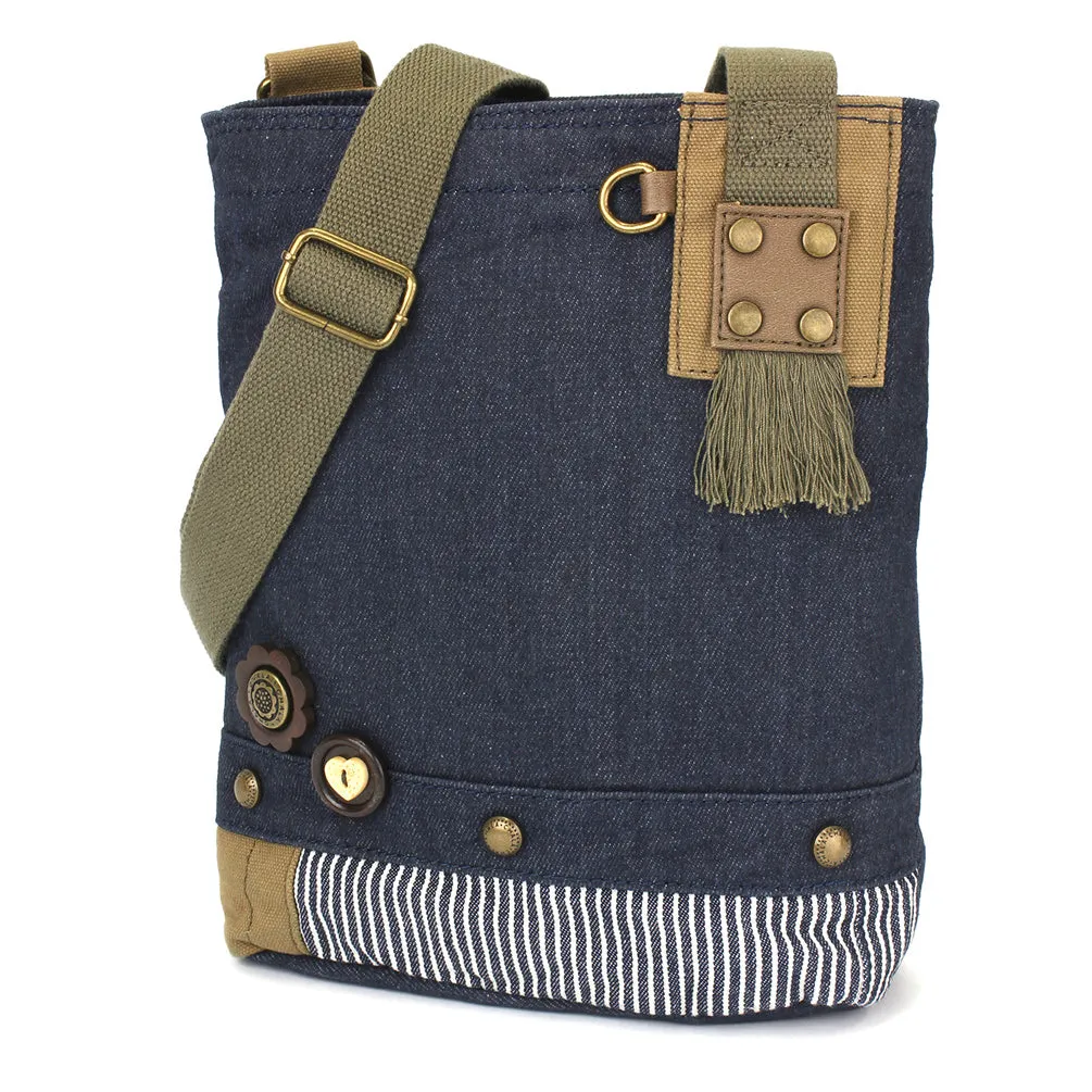 Patch Crossbody - Denim