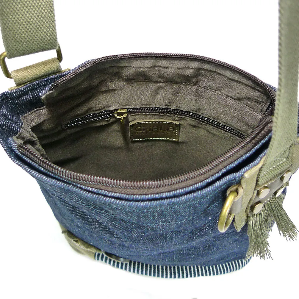 Patch Crossbody - Denim