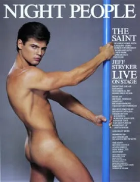 Poster 1987 Night People Jeff Stryker The Saint