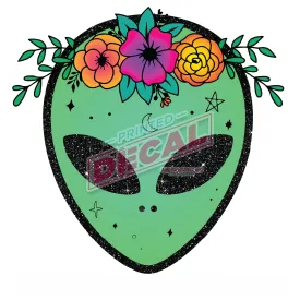 Printed Decal - We Come In Peace