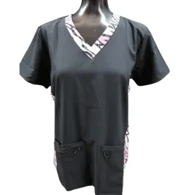 Printed Shirt Black Zebra