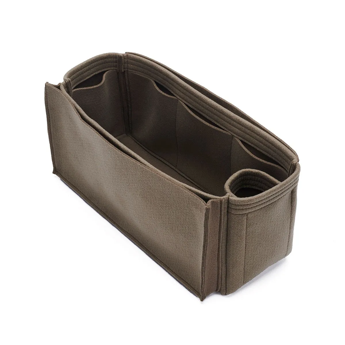 Purse Organizer Insert for Celine Horizontal Cabas, Bag Organizer with Laptop Compartment and Pen Holder