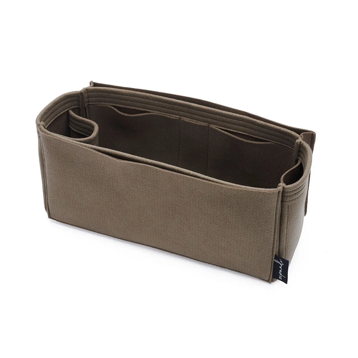 Purse Organizer Insert for Celine Horizontal Cabas, Bag Organizer with Laptop Compartment and Pen Holder