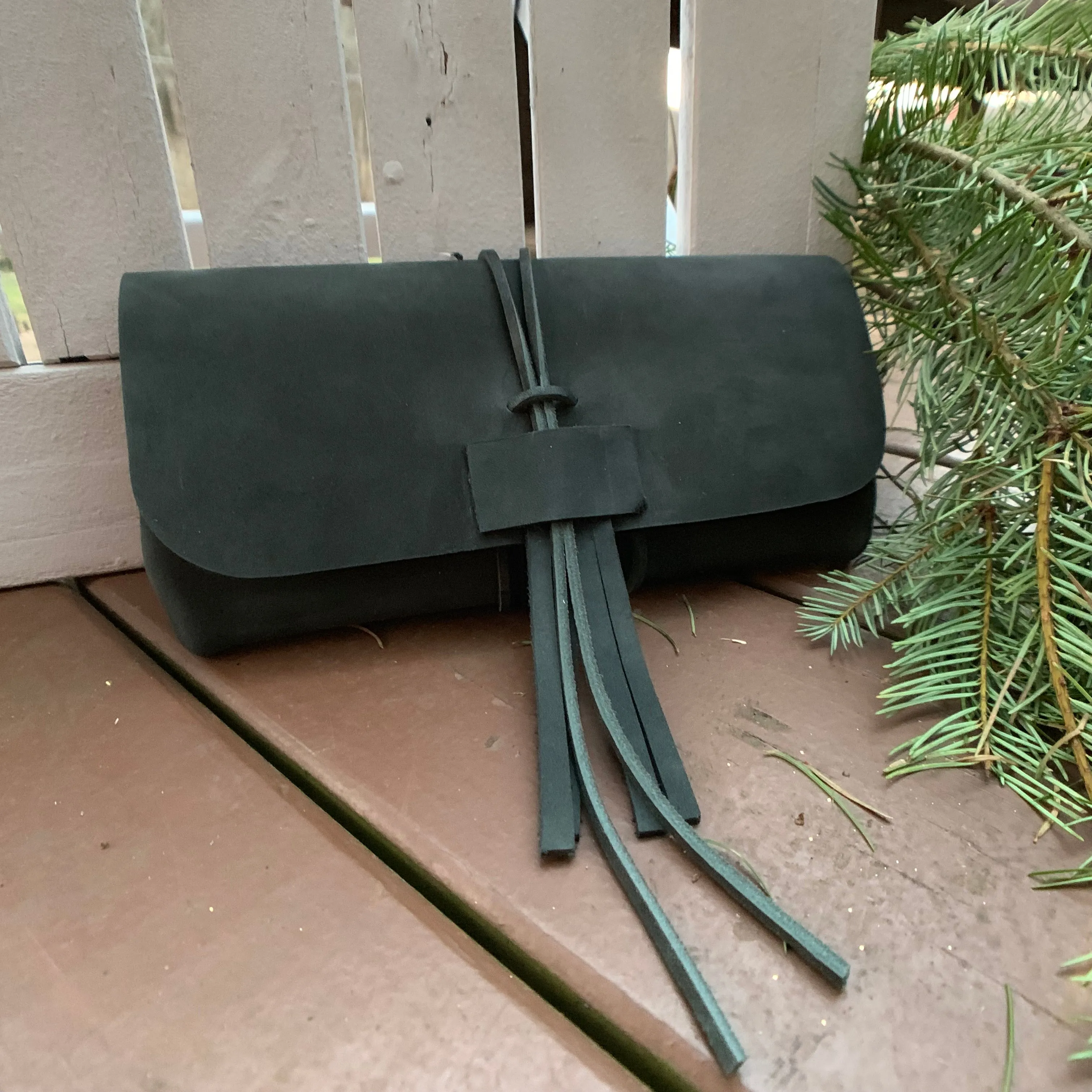 "The Priscilla  " in Hunter Green Nubuk