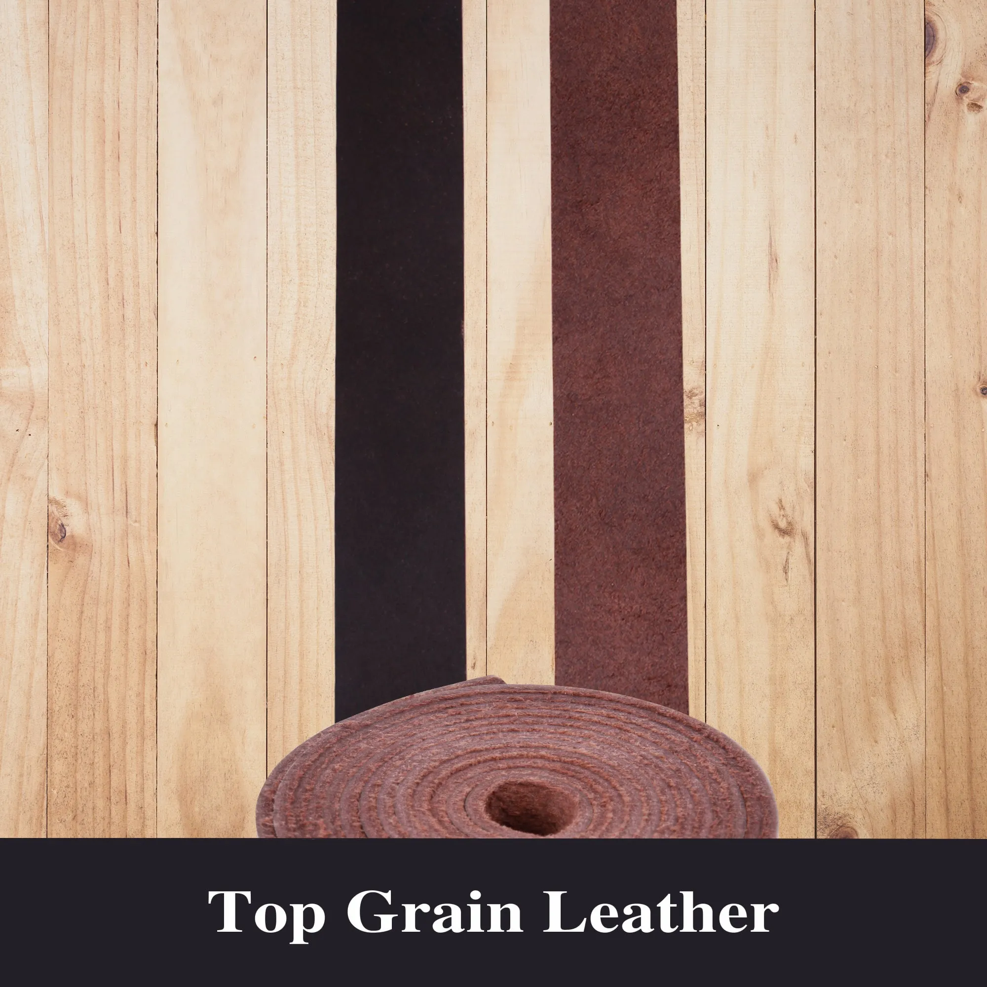 RAWHYD - Leather Strip for Crafting - 1.5" x 60"