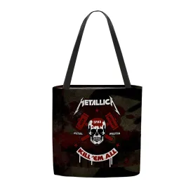 Rocksax Metallica Premier Tote Bag - Kill Um All Skull