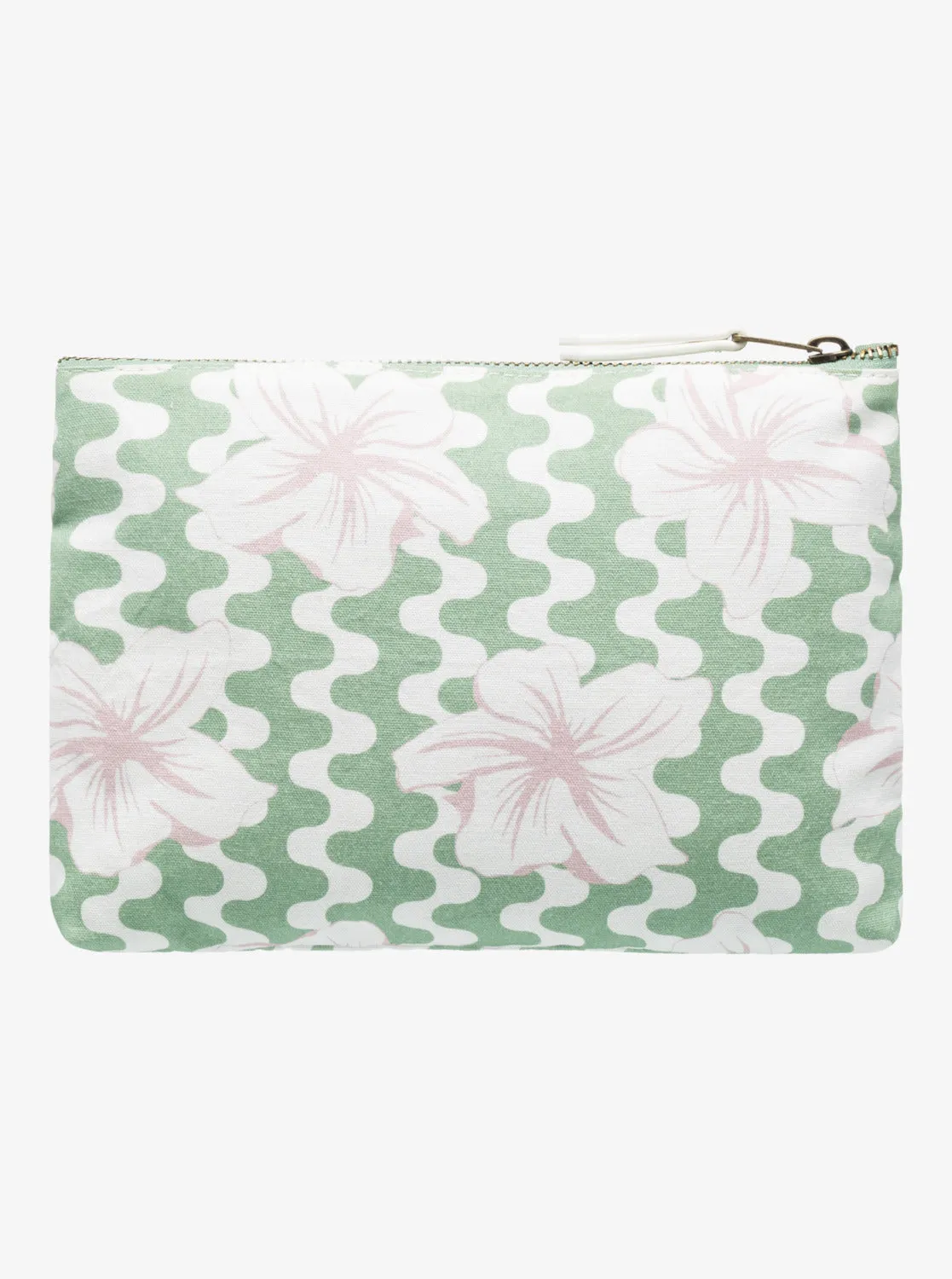 Roxy Women's Small Pouch Basil Party Waves Yw ERJAA04369_GHZS