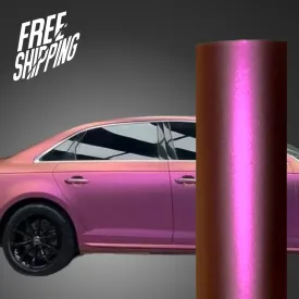 Satin Metallic Purple Ghost Vinyl Wrap