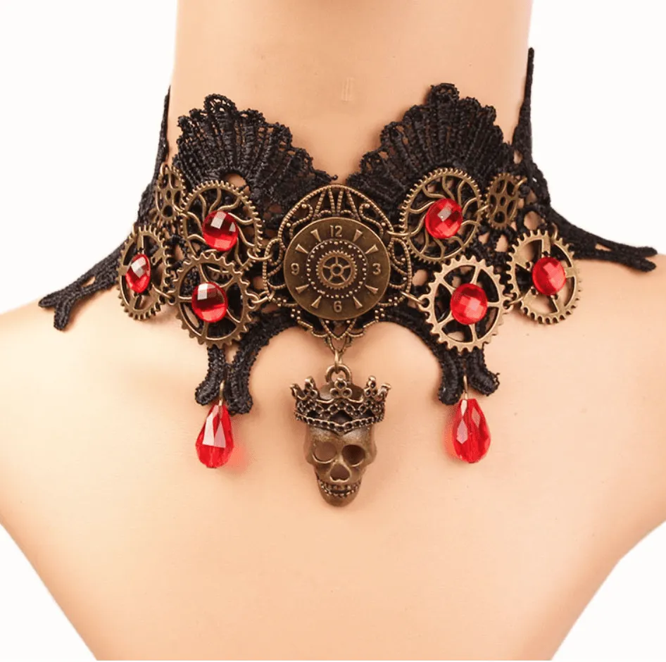 Skull Queen Necklace