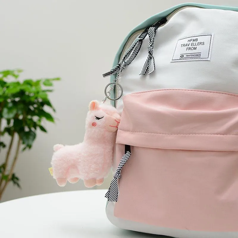 Sleepy Alpaca Keychains