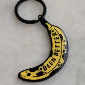 Stay Home Club Keychain - Been Better Banana