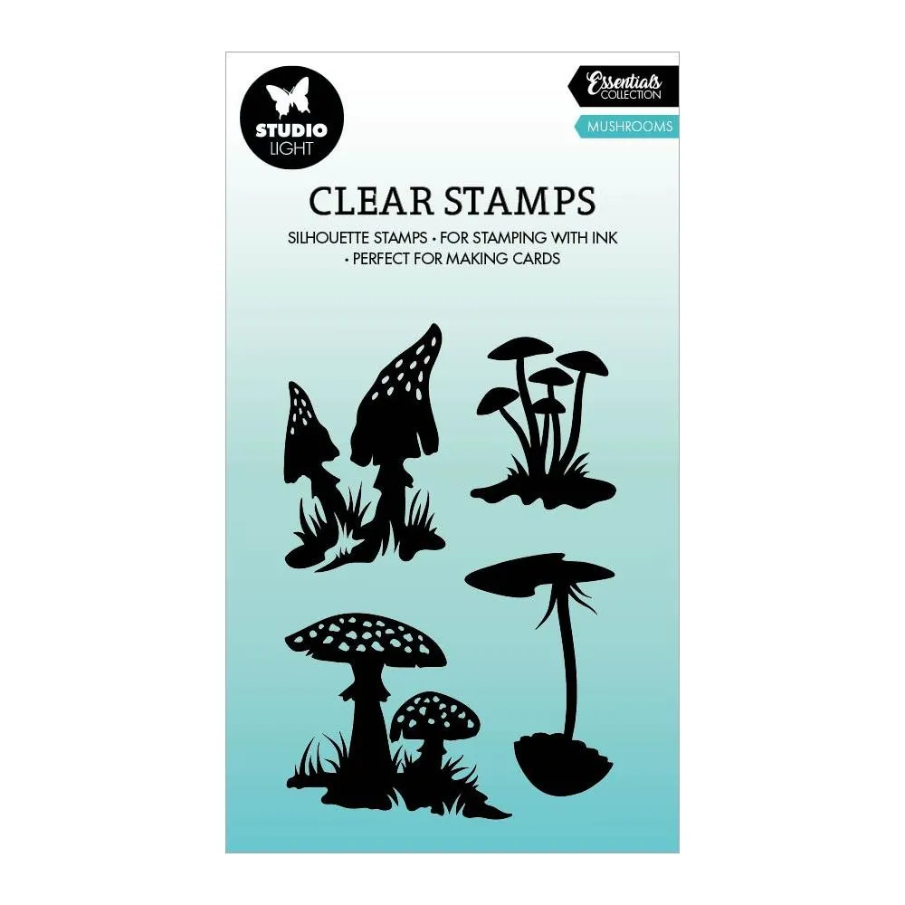 Studio Light Essentials Clear Stamp Nr. 495, Mushrooms