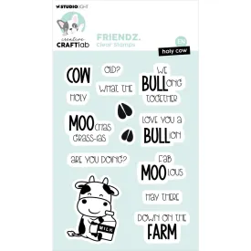 Studio Light Friendz Clear Stamp Nr. 599, Holy Cow