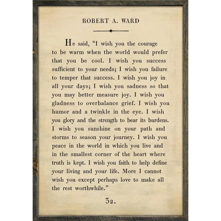 Sugarboo Designs Robert A. Ward Art Print