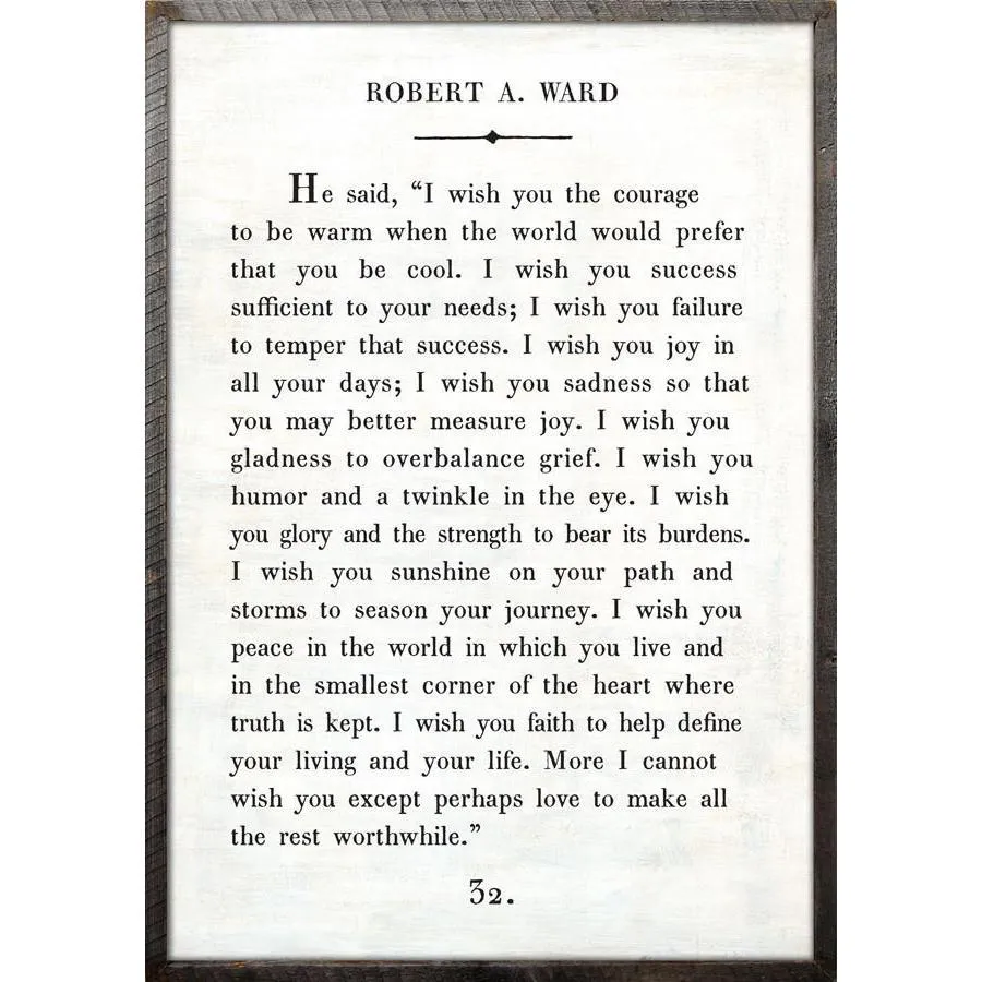 Sugarboo Designs Robert A. Ward Art Print