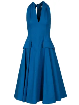 Textured cotton dress