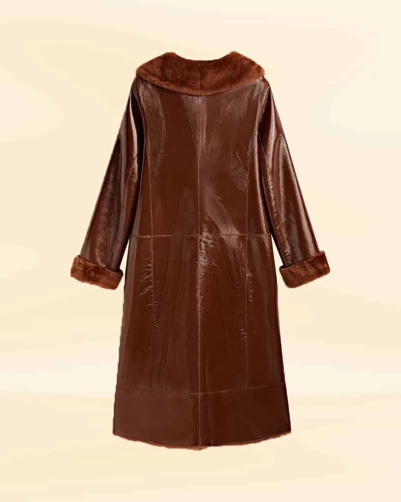 The Fierce Fusion leather fur coat