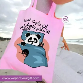 Tote Bag -Comic Panda