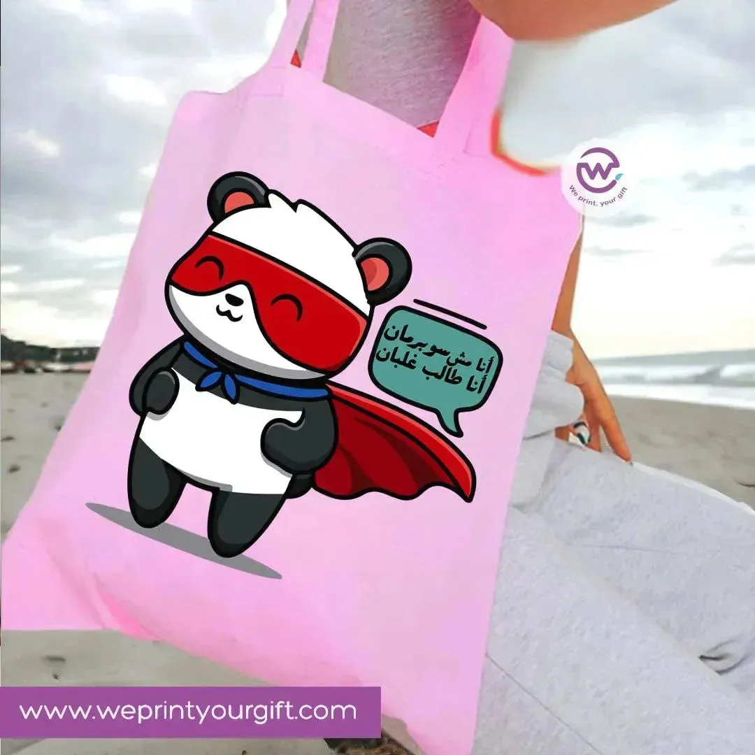Tote Bag -Comic Panda