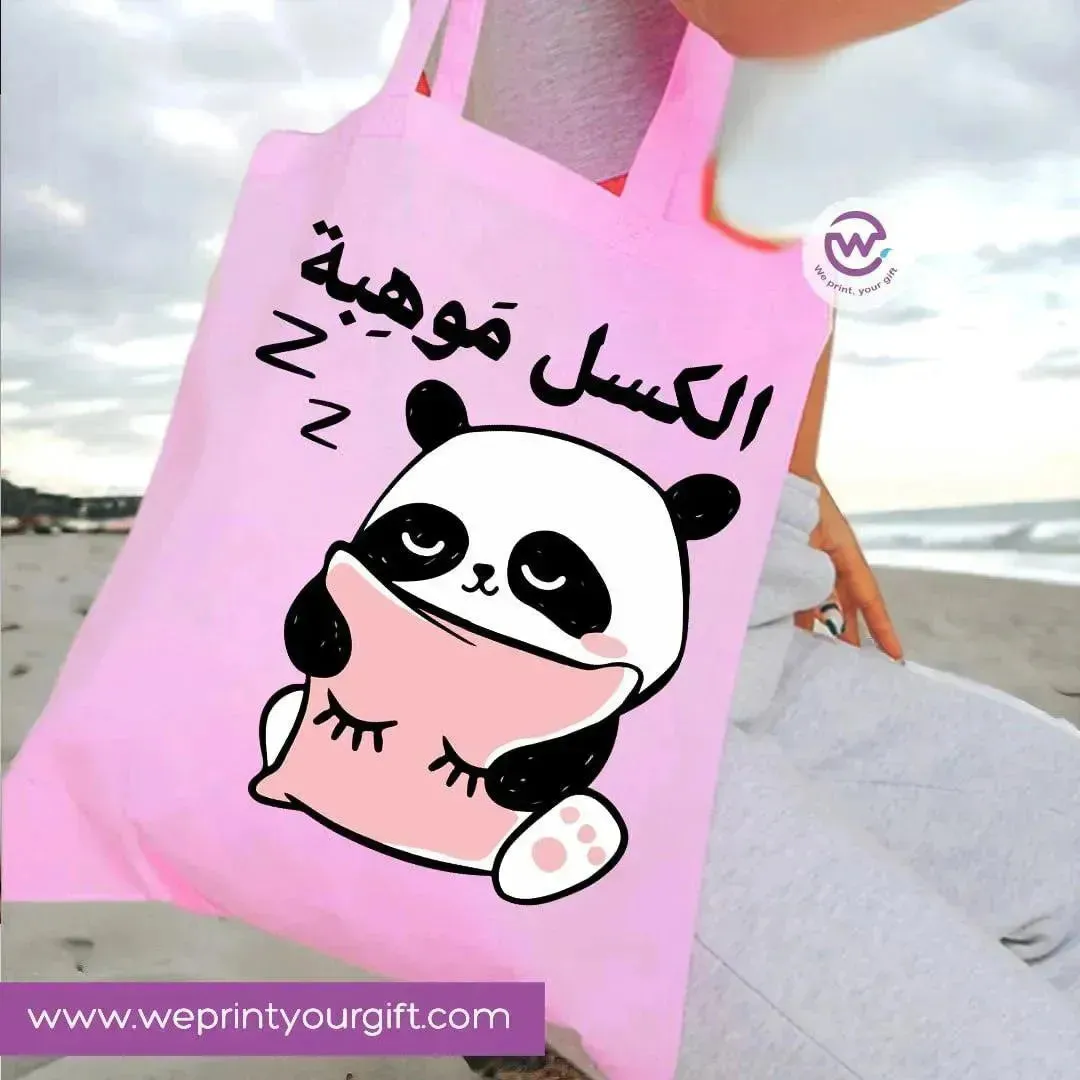 Tote Bag -Comic Panda