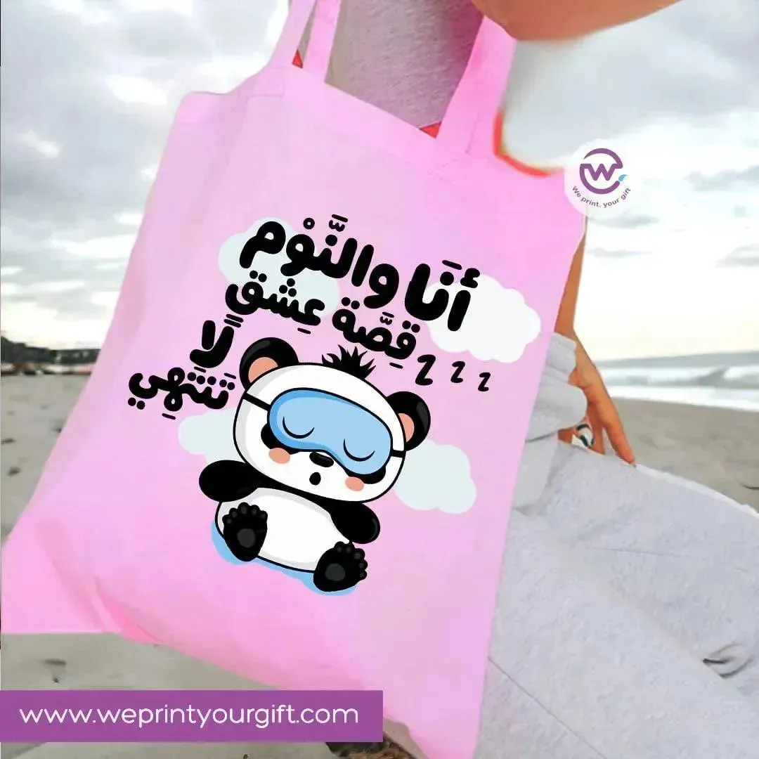 Tote Bag -Comic Panda