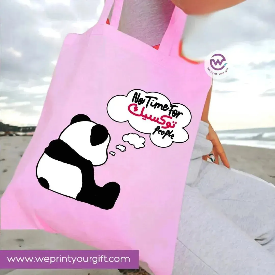 Tote Bag -Comic Panda