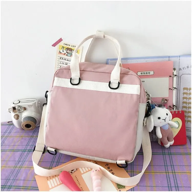 Two Tone Pastel Adventure Side Bag | NEW
