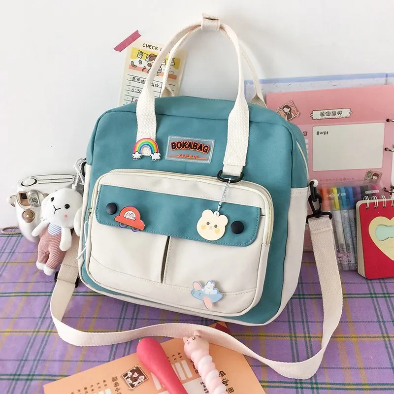 Two Tone Pastel Adventure Side Bag | NEW