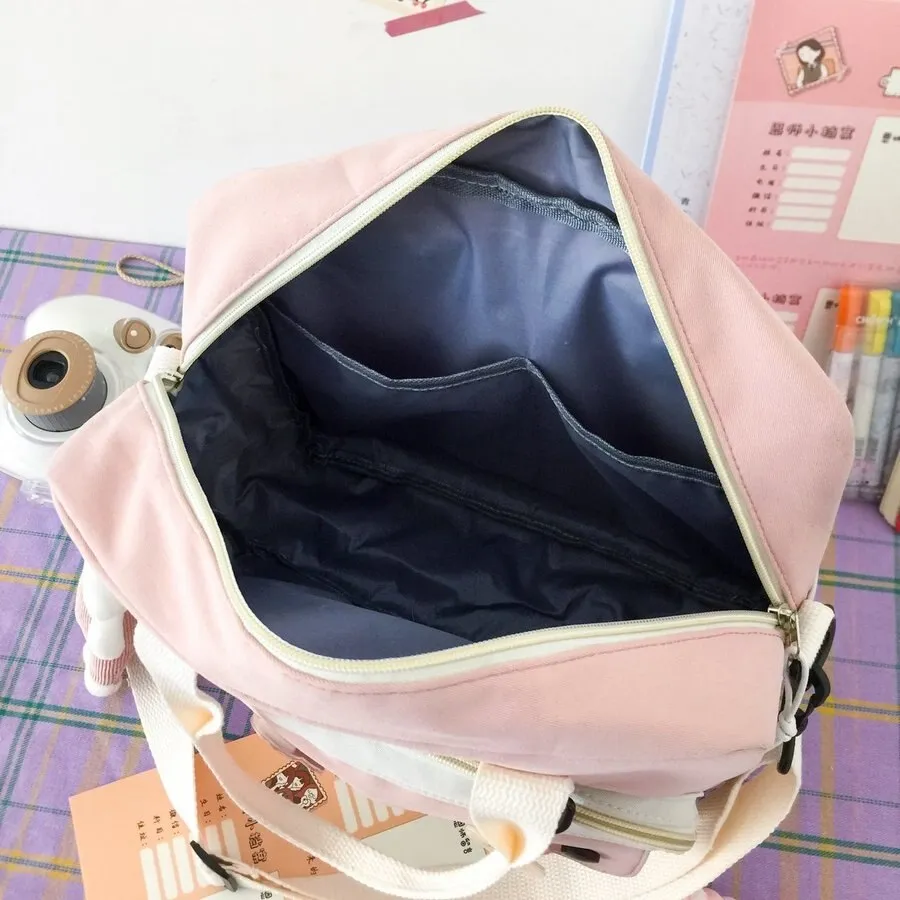 Two Tone Pastel Adventure Side Bag | NEW