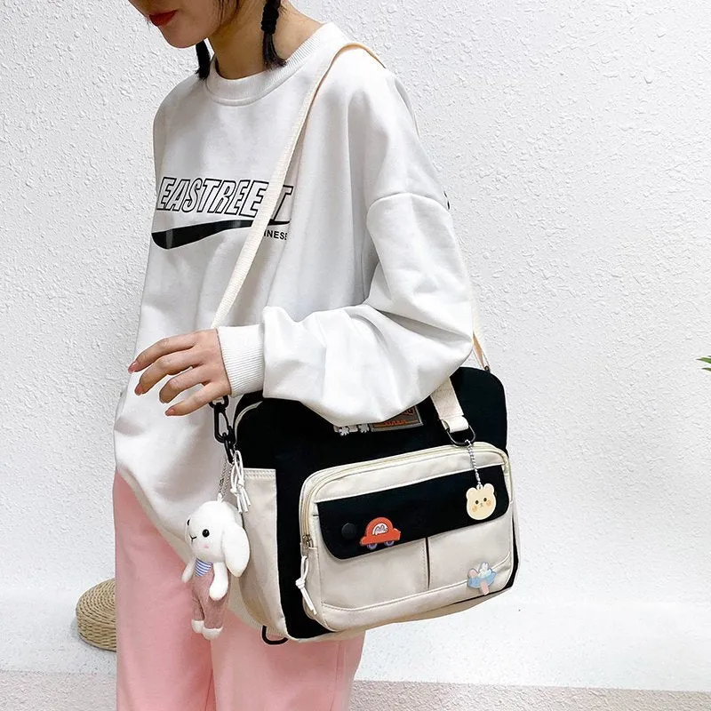 Two Tone Pastel Adventure Side Bag | NEW