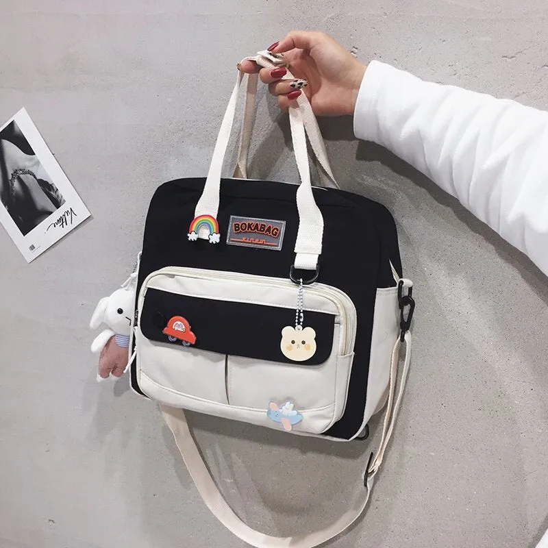 Two Tone Pastel Adventure Side Bag | NEW