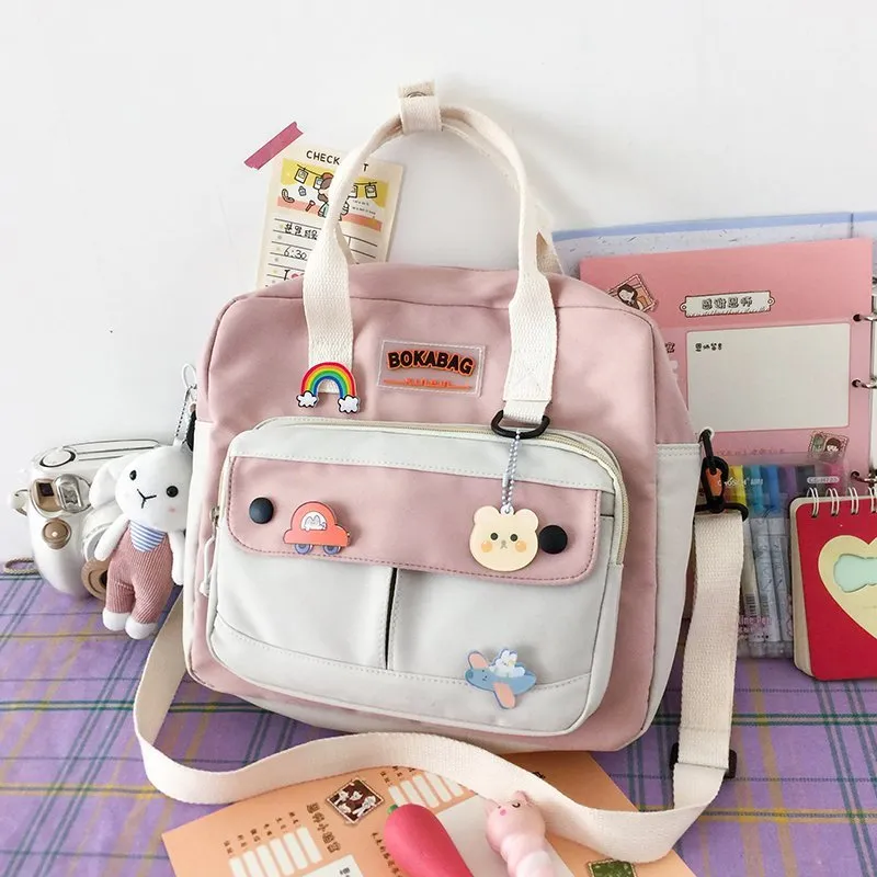 Two Tone Pastel Adventure Side Bag | NEW