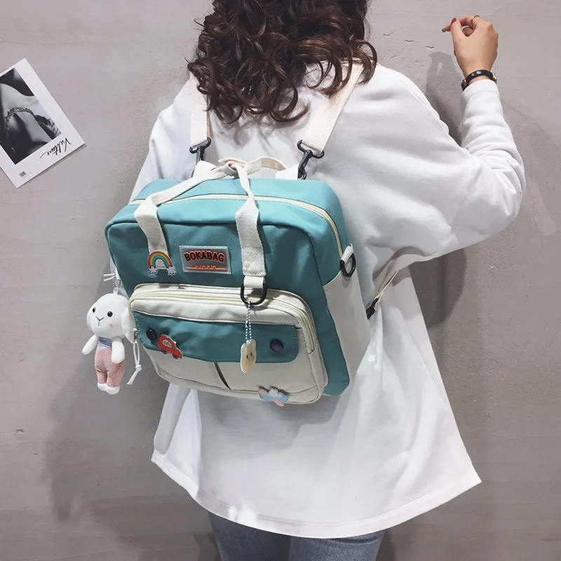 Two Tone Pastel Adventure Side Bag | NEW