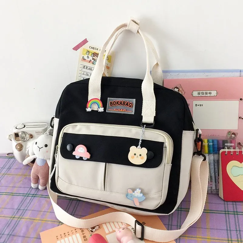 Two Tone Pastel Adventure Side Bag | NEW