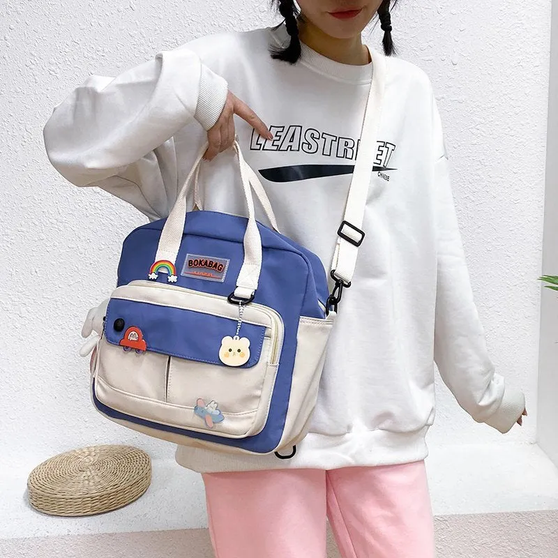 Two Tone Pastel Adventure Side Bag | NEW