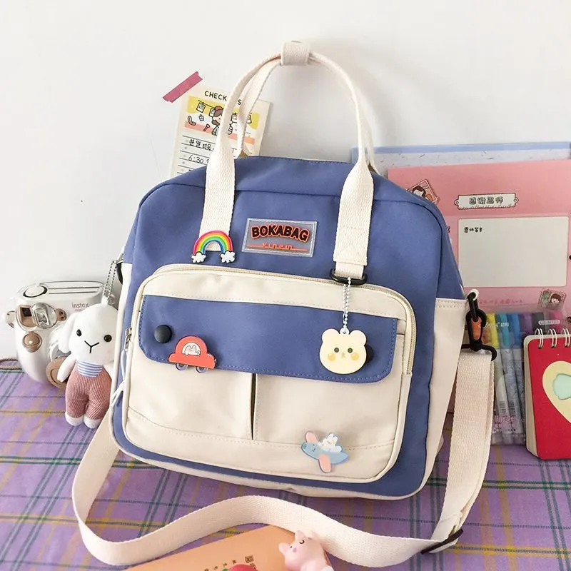 Two Tone Pastel Adventure Side Bag | NEW