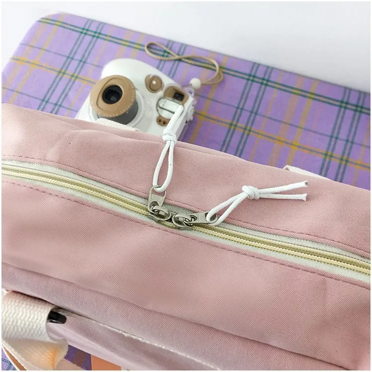 Two Tone Pastel Adventure Side Bag | NEW