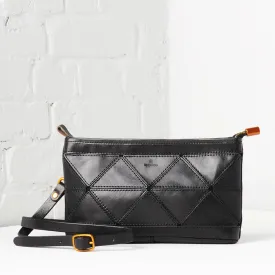 Uppdoo // Origami Clutch/Crossbody Black