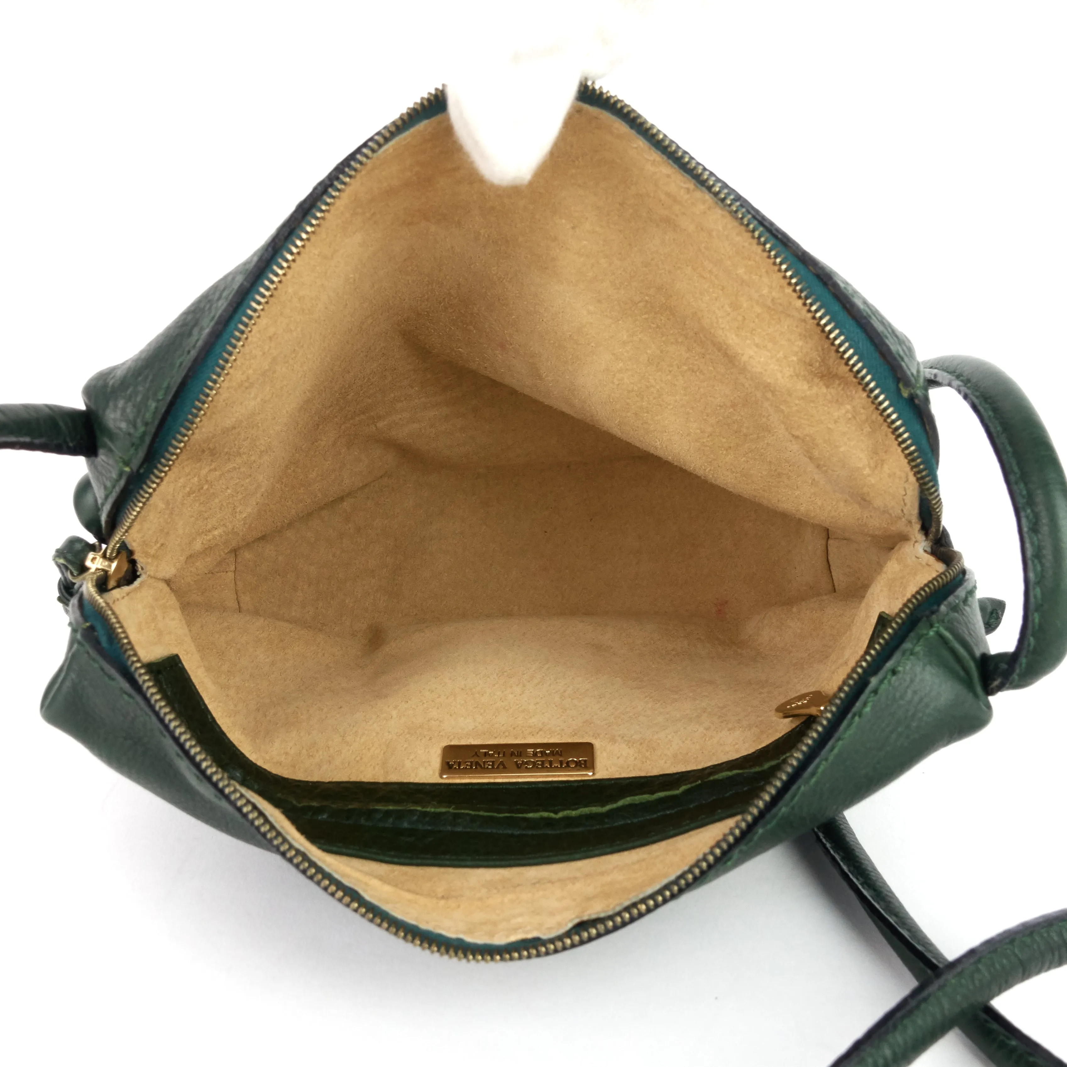 Vintage Cervo Leather Crossbody Bag